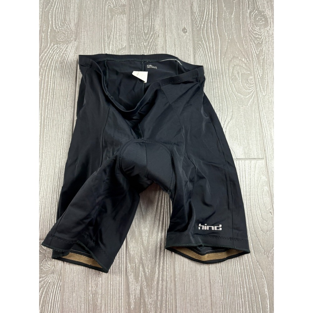 Hind Bike Shorts Cycling Padded Black Size XL Inseam 8
